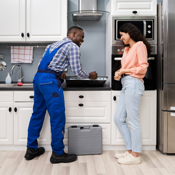 can you provide an estimate for cooktop repair before beginning any work in West